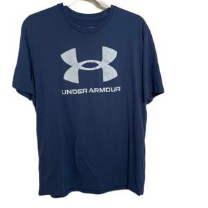 Under Armour Blue Large T-Shirt with UA print on Chest